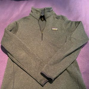 NAVY PATAGONIA PULL QURTER ZIP